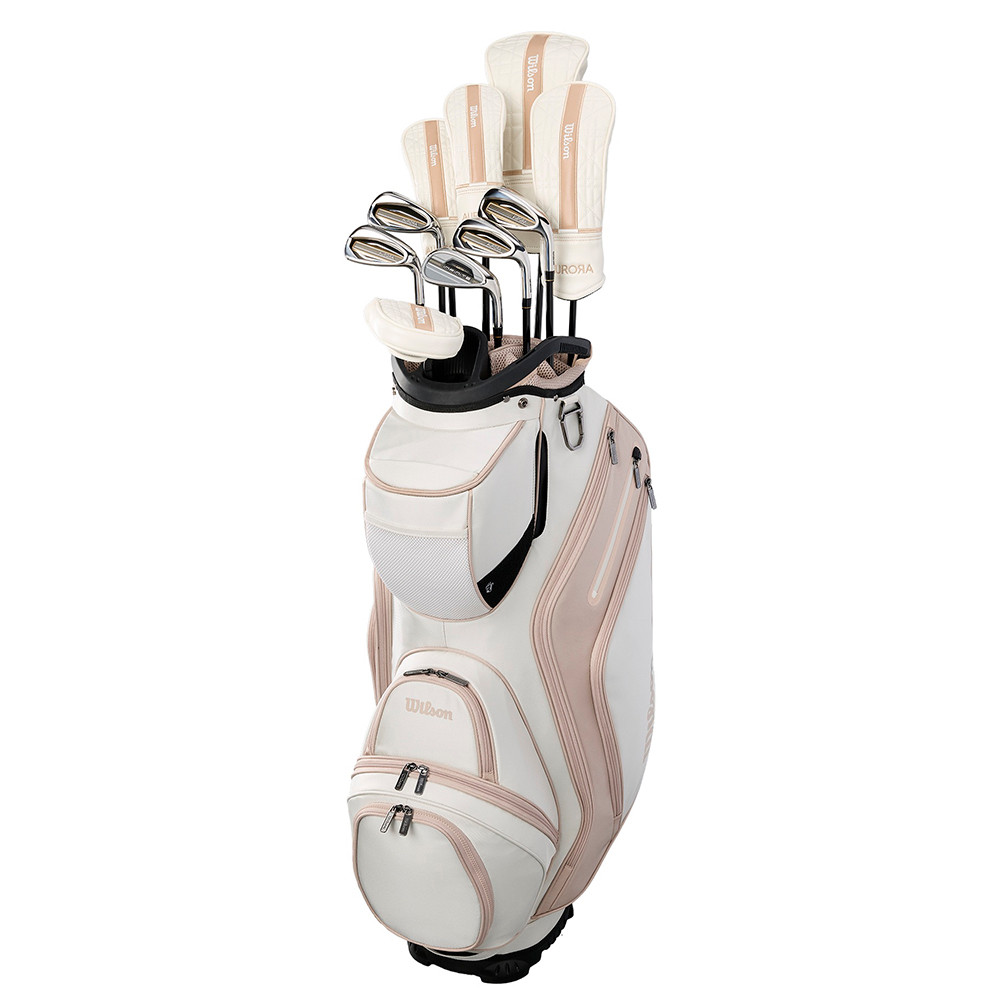 Wilson Lady Aurora Complete Set w/ Cart Bag - Maple Hill Golf